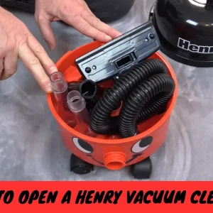 How To Open a Henry Vacuum Cleaner